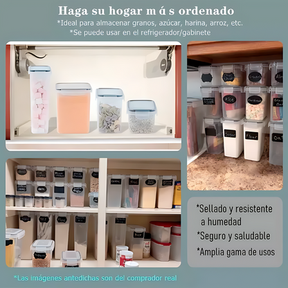 Pack de 14 Envases Herméticos para Alimentos