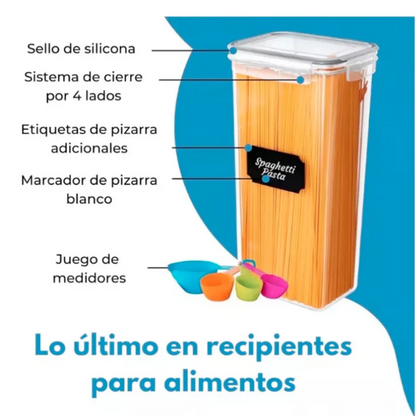 Pack de 14 Envases Herméticos para Alimentos